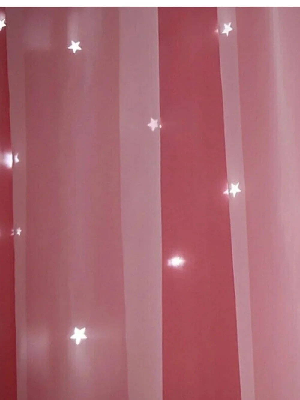 UNISTAR 2 Panels Stars Blackout Curtains for princess Bedroom pink star cut out